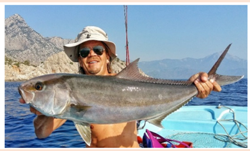 Balıkçılık turizmi faaliyetinden bir görüntü